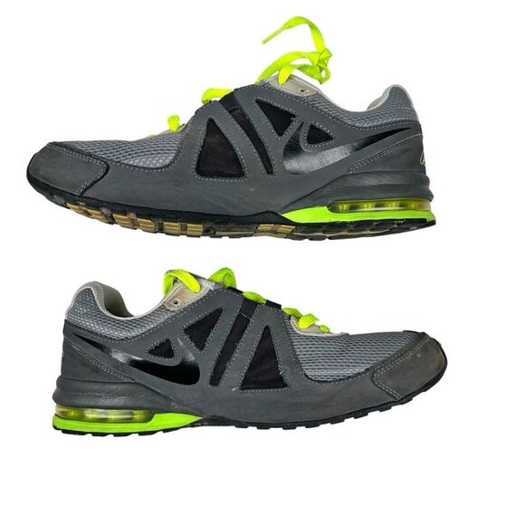 Nike Max Limitless 2 Air Max Running Shoes 2010 Men's Size 10 Gray Volt - Picture 3 of 6